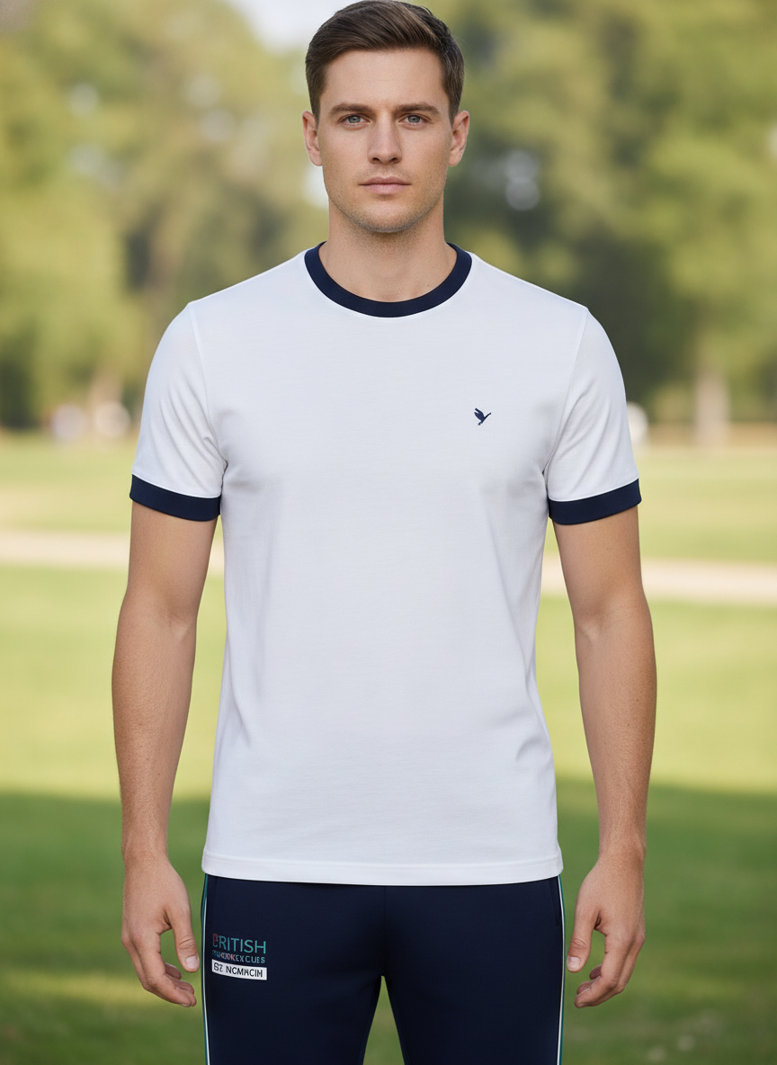 Mens Premium Cotton Half Sleeve Crew Neck T-Shirts