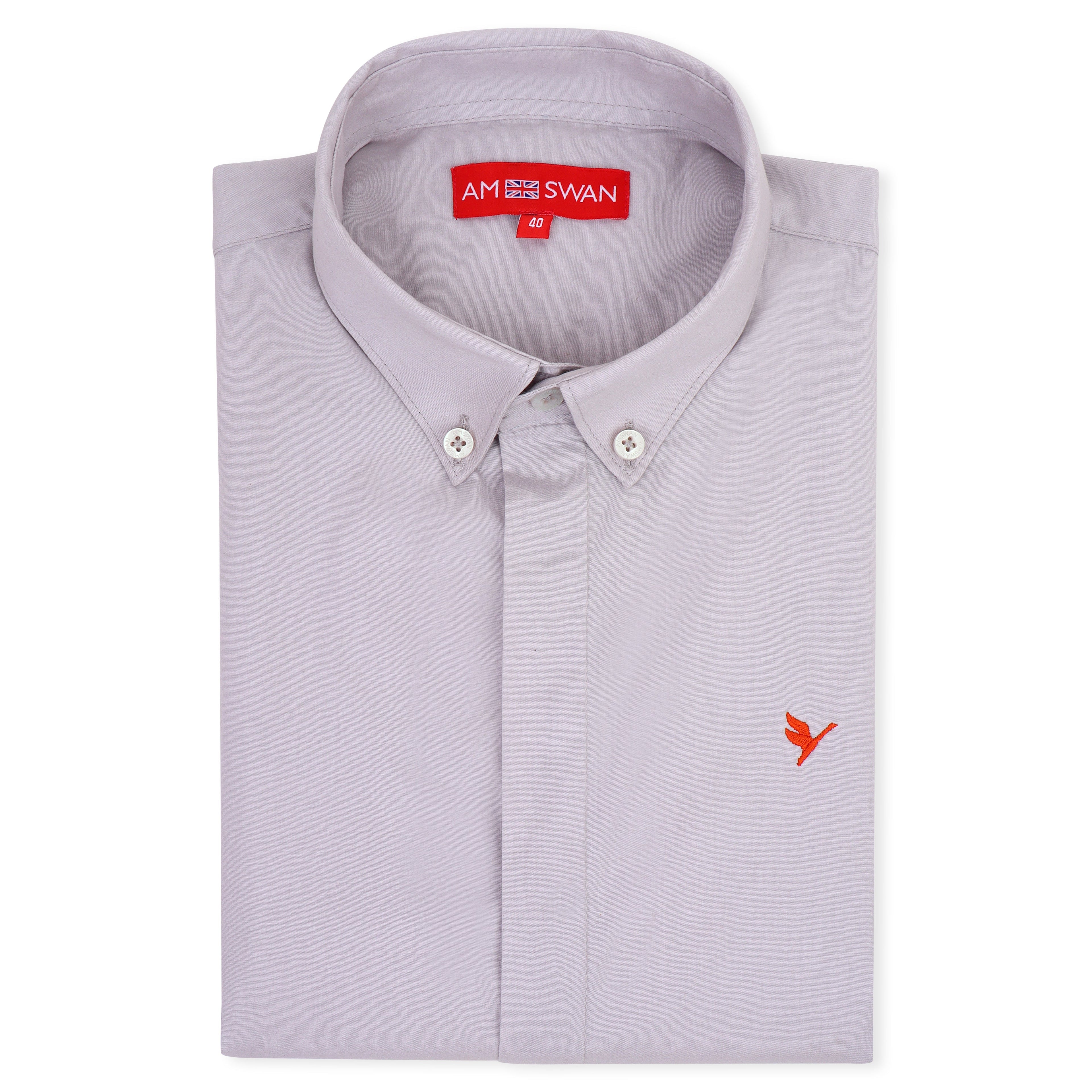 Grey Shirt With Premium Cotton Lycra