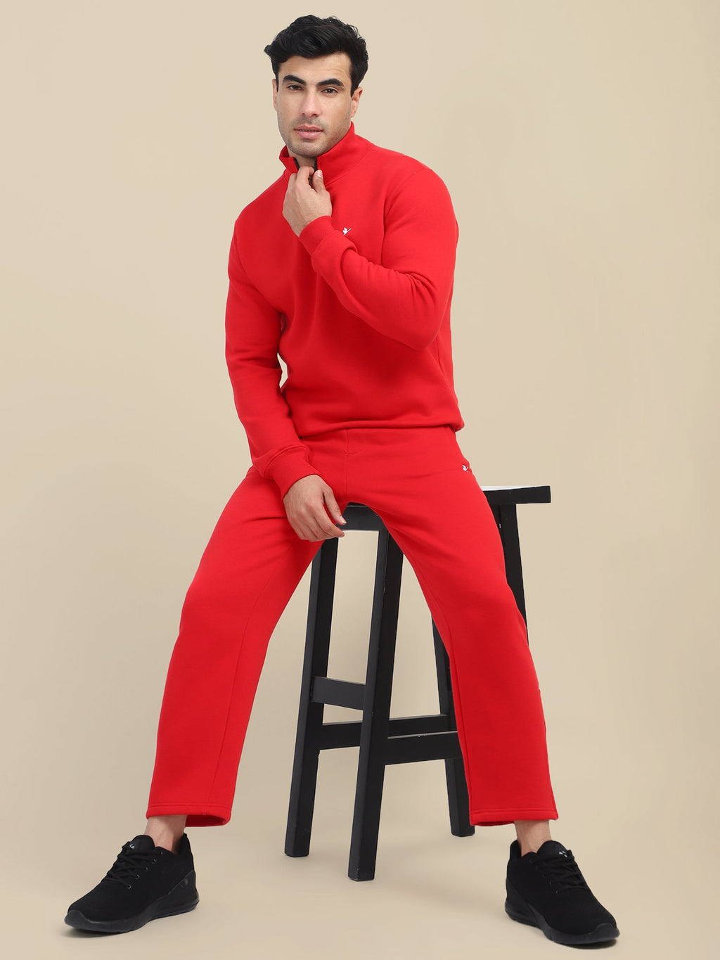 Amswan Men'S Red Sweat Pants