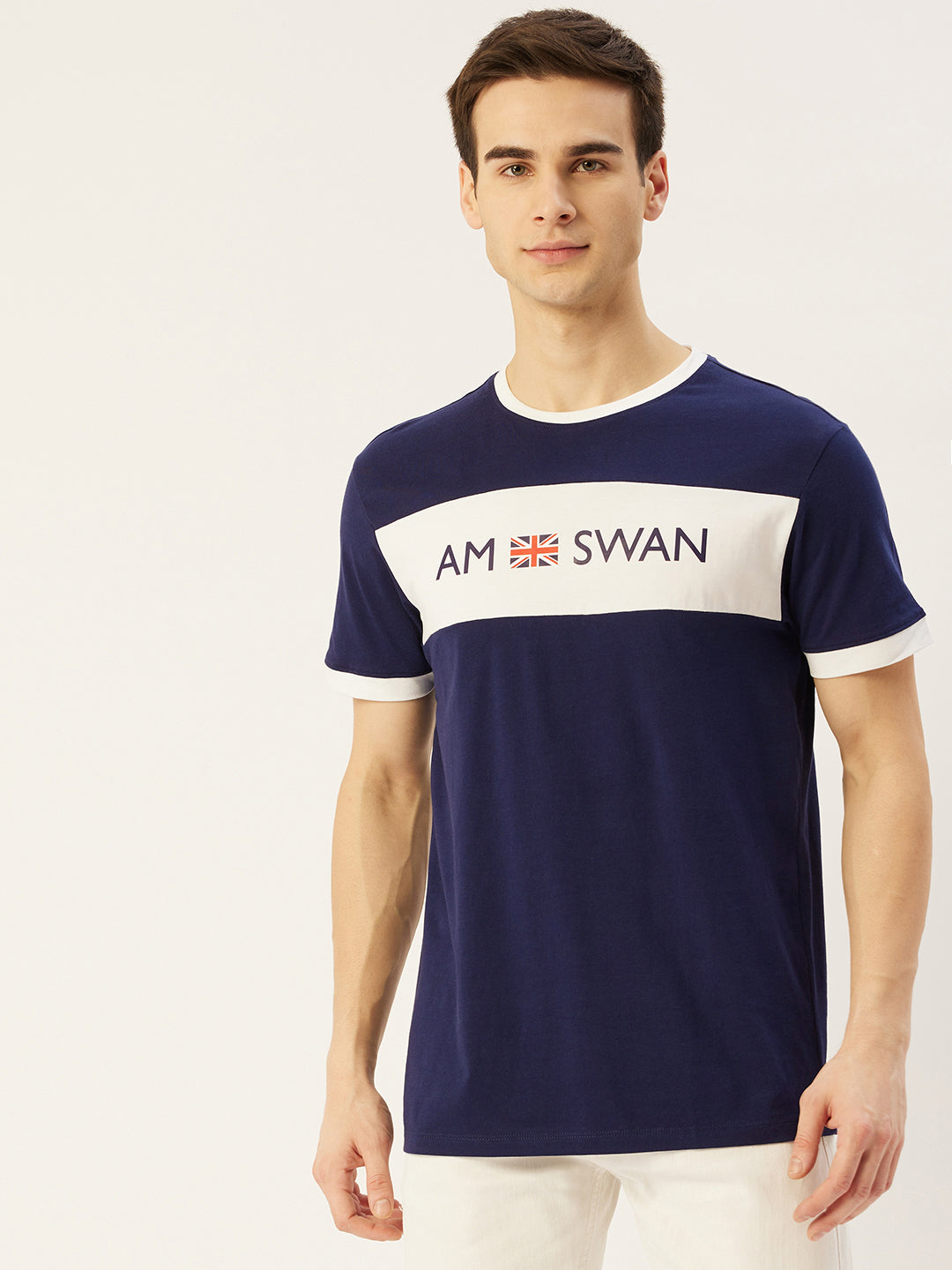 Mens Premium Cotton Printed Half Sleeve T-Shirts
