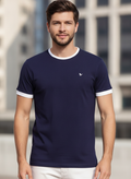 Mens Premium Cotton Half Sleeve Crew Neck T-Shirts