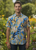 Multicolor Floral Print Premium Rayon Shirt