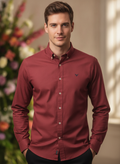 Pink Shirt With Premium Cotton Lycra