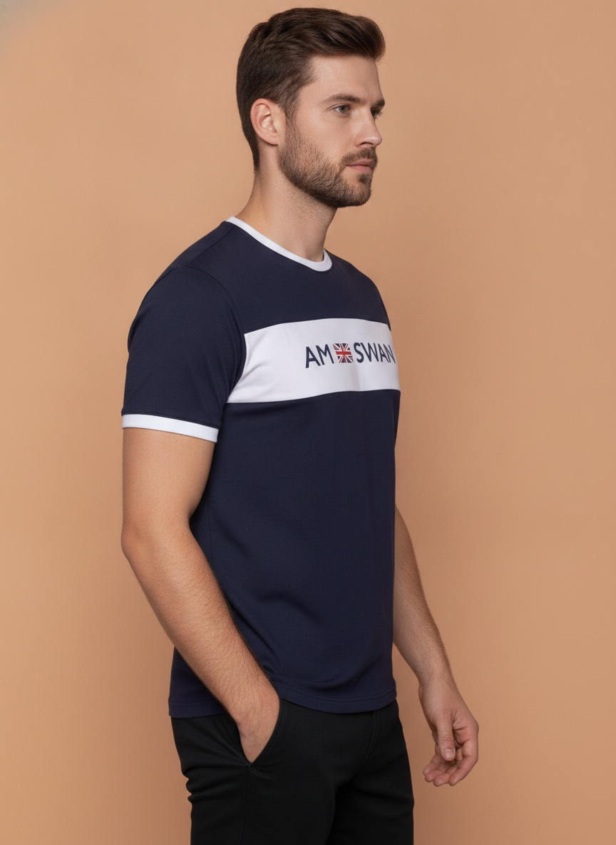 Mens Premium Cotton Printed Half Sleeve T-Shirts