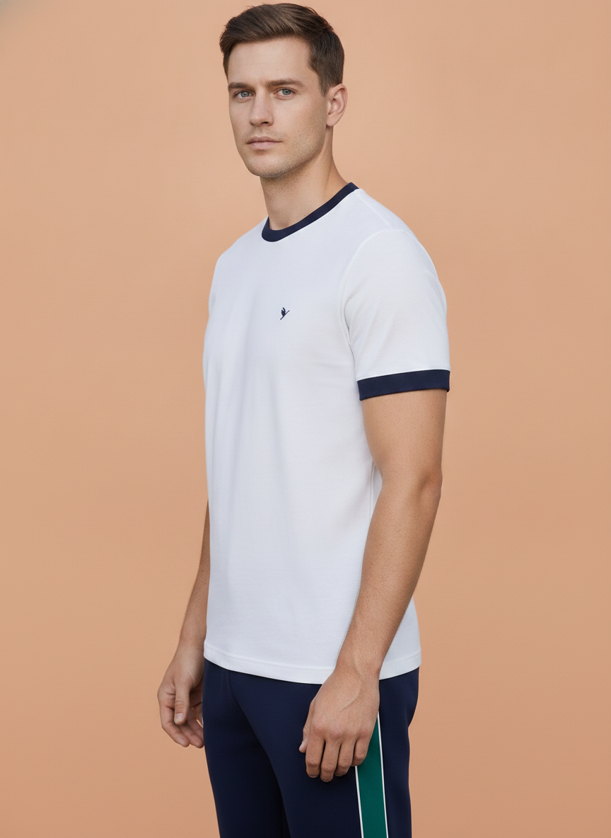 Mens Premium Cotton Half Sleeve Crew Neck T-Shirts
