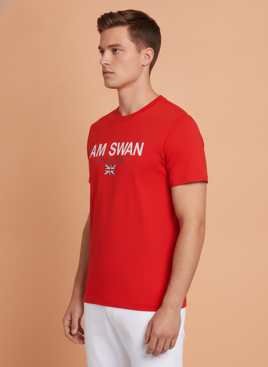 Mens Premium Cotton Printed Half Sleeve Crew Neck T-Shirts
