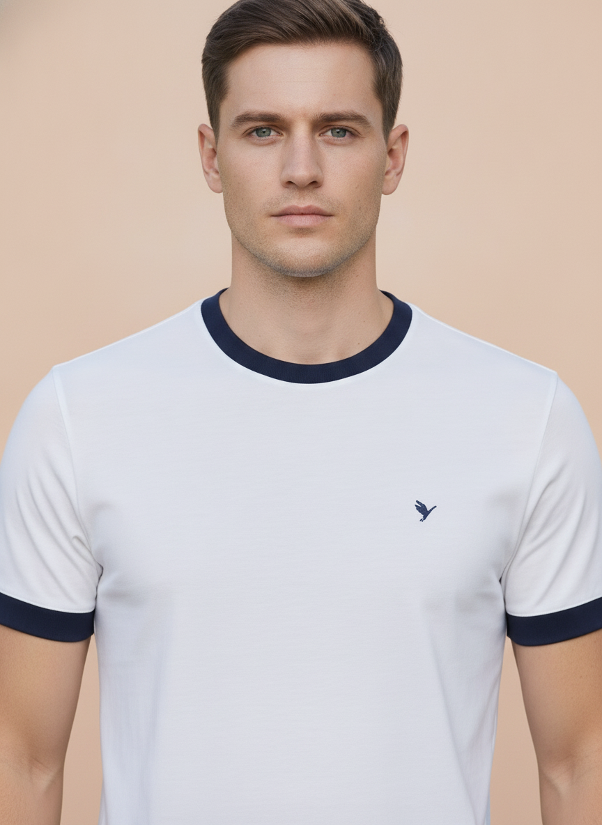 Mens Premium Cotton Half Sleeve Crew Neck T-Shirts