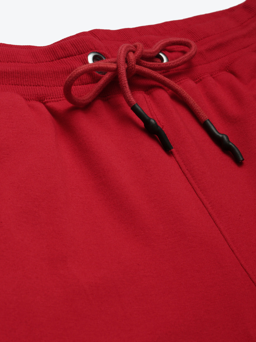 Mens Cotton Rich Lycra With Contrast Panel Printed Track Pants