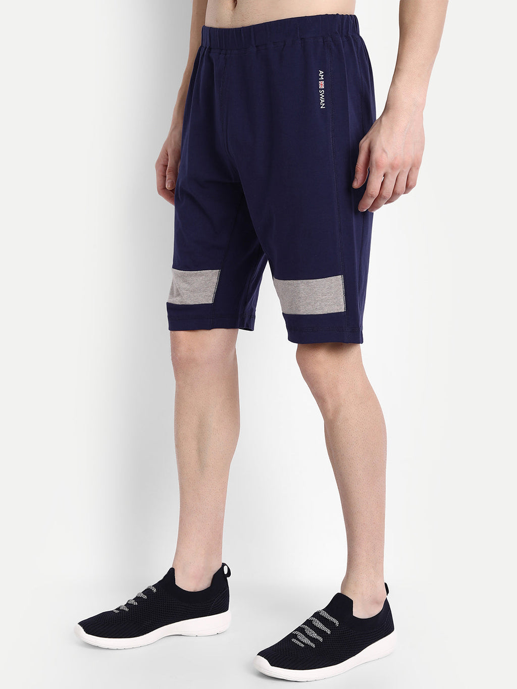 MENS COTTON RICH LYCRA PRINTED SHORTS