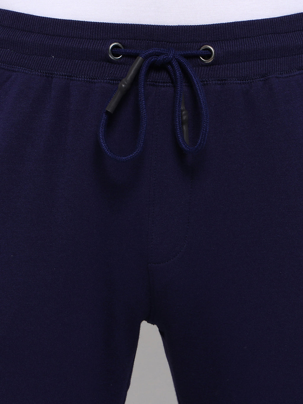 Mens Cotton Rich Lycra Colourblocked Printed Track Pant