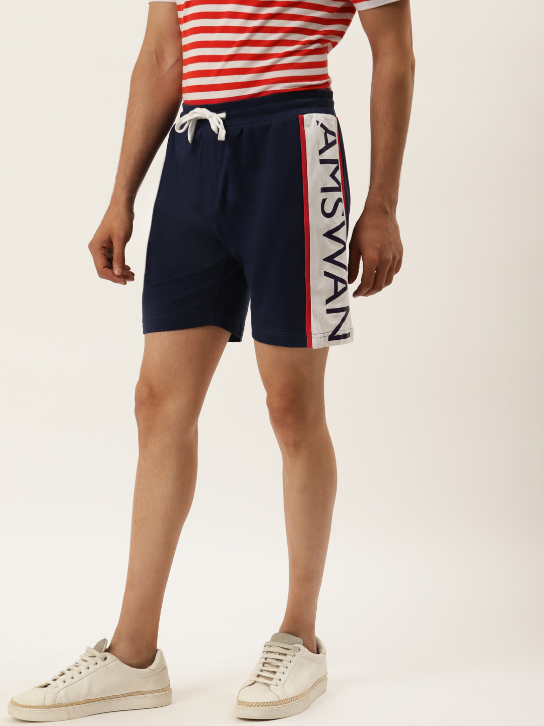 Mens Cotton Rich Lycra Printed Shorts
