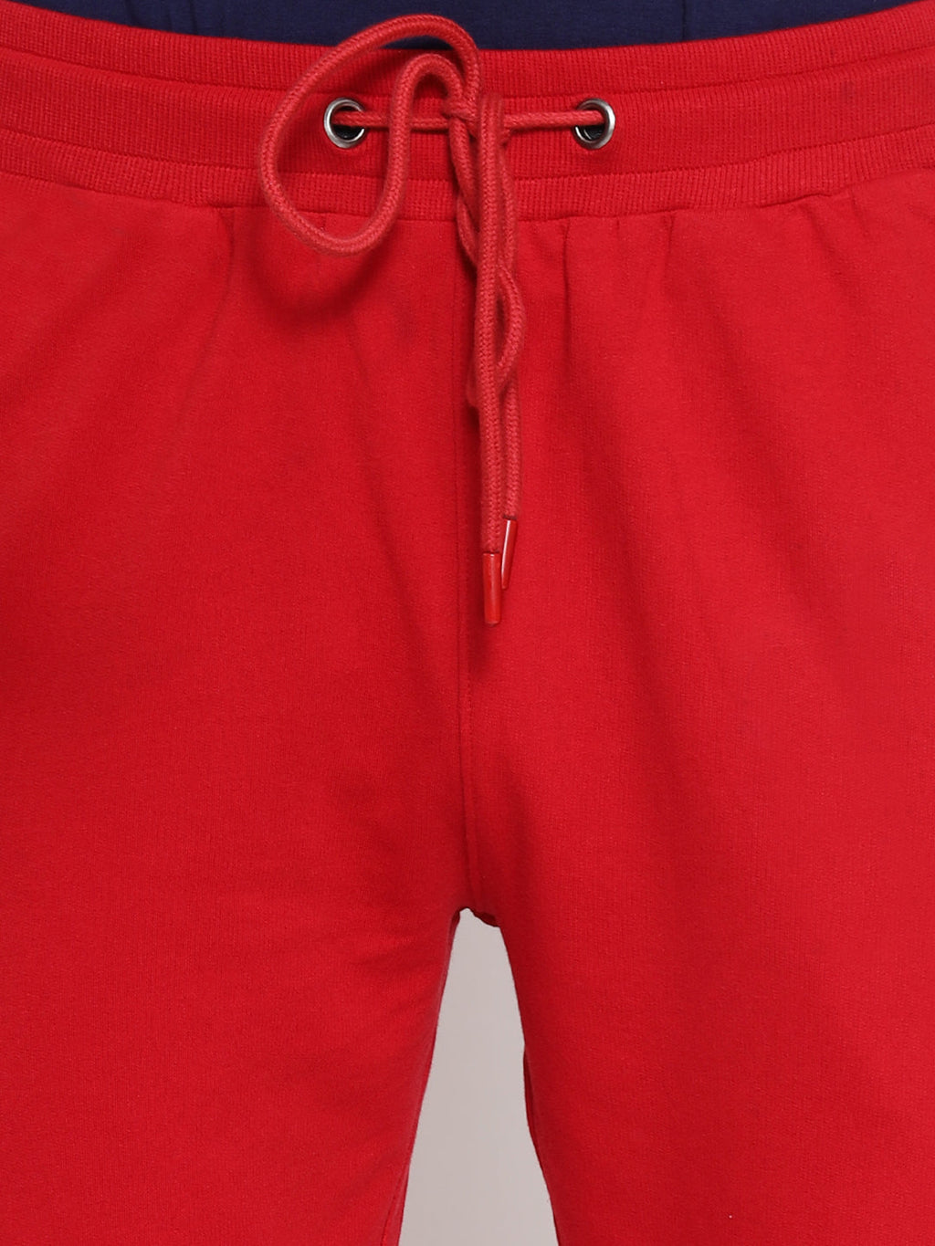 Mens Premium Cotton Colourblocked Printed Track Pants