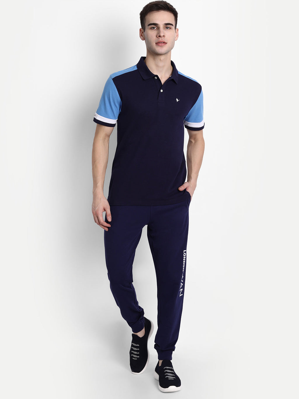 Mens Premium Cotton Printed Track Pants