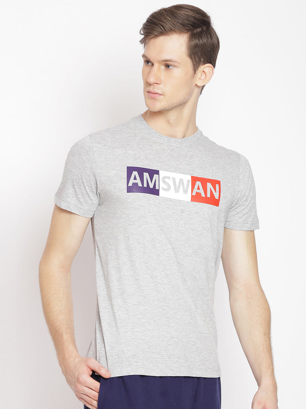 MENS PREMIUM COTTON PRINTED HALF SLEEVE CREW NECK T-SHIRTS