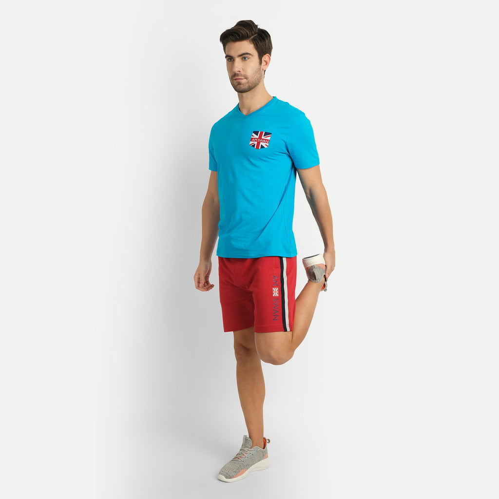 Mens Premium Cotton Printed Half Sleeve Crew Neck T-Shirts