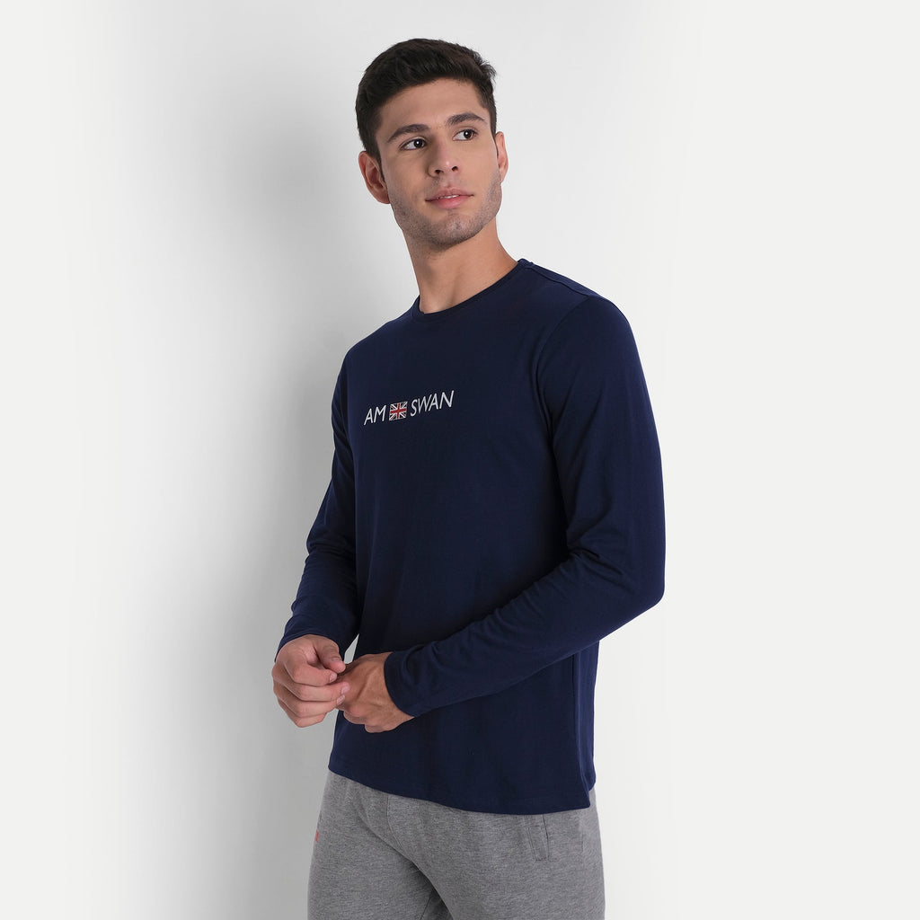 MENS PREMIUM COTTON PRINTED FULL SLEEVE T-SHIRTS