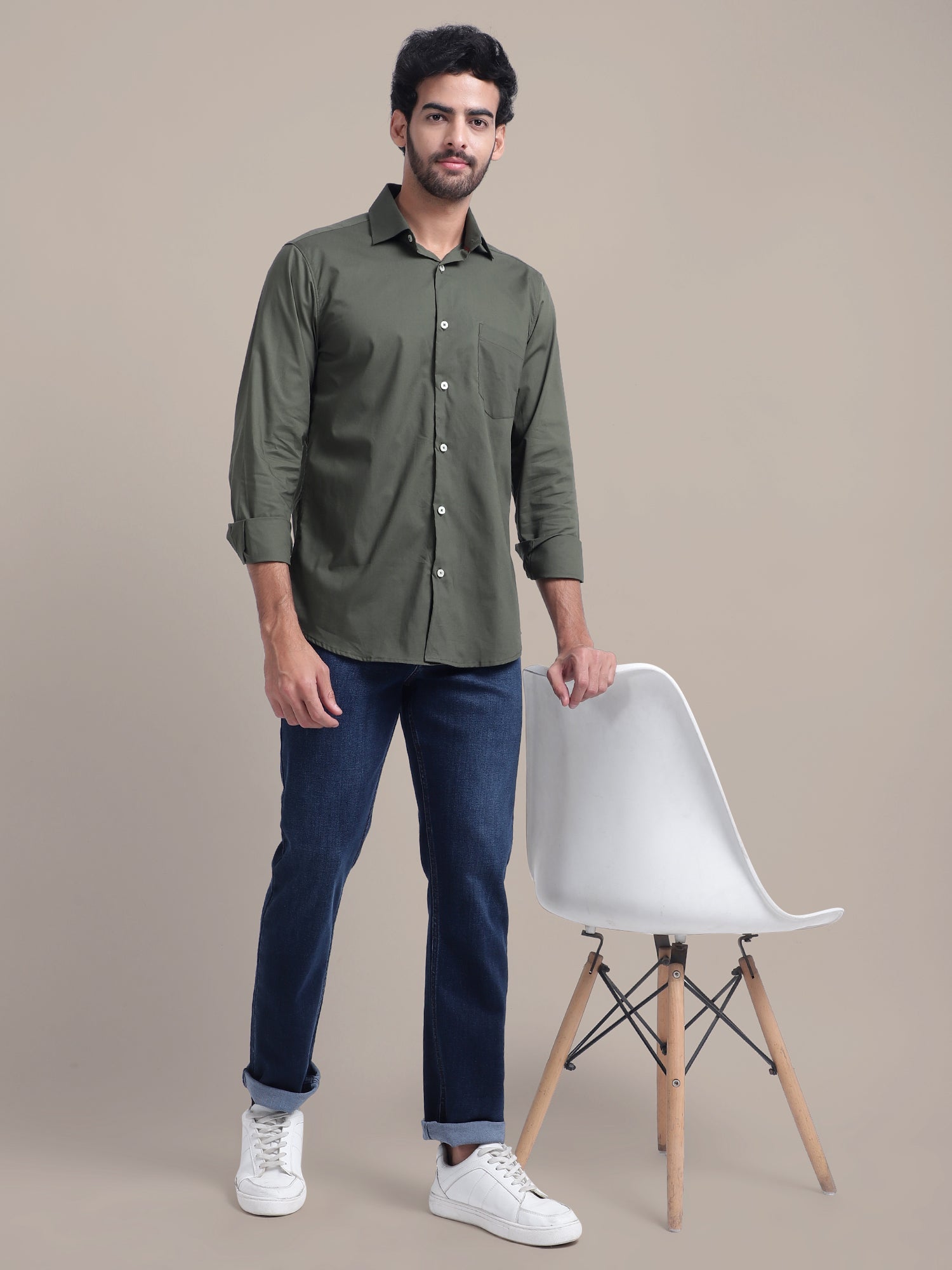Premium Stretchable Jeans With Straight Fit