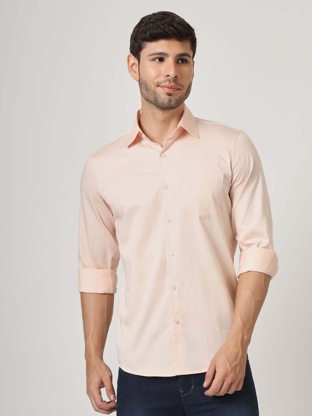 Premium Cotton Satin Shirt