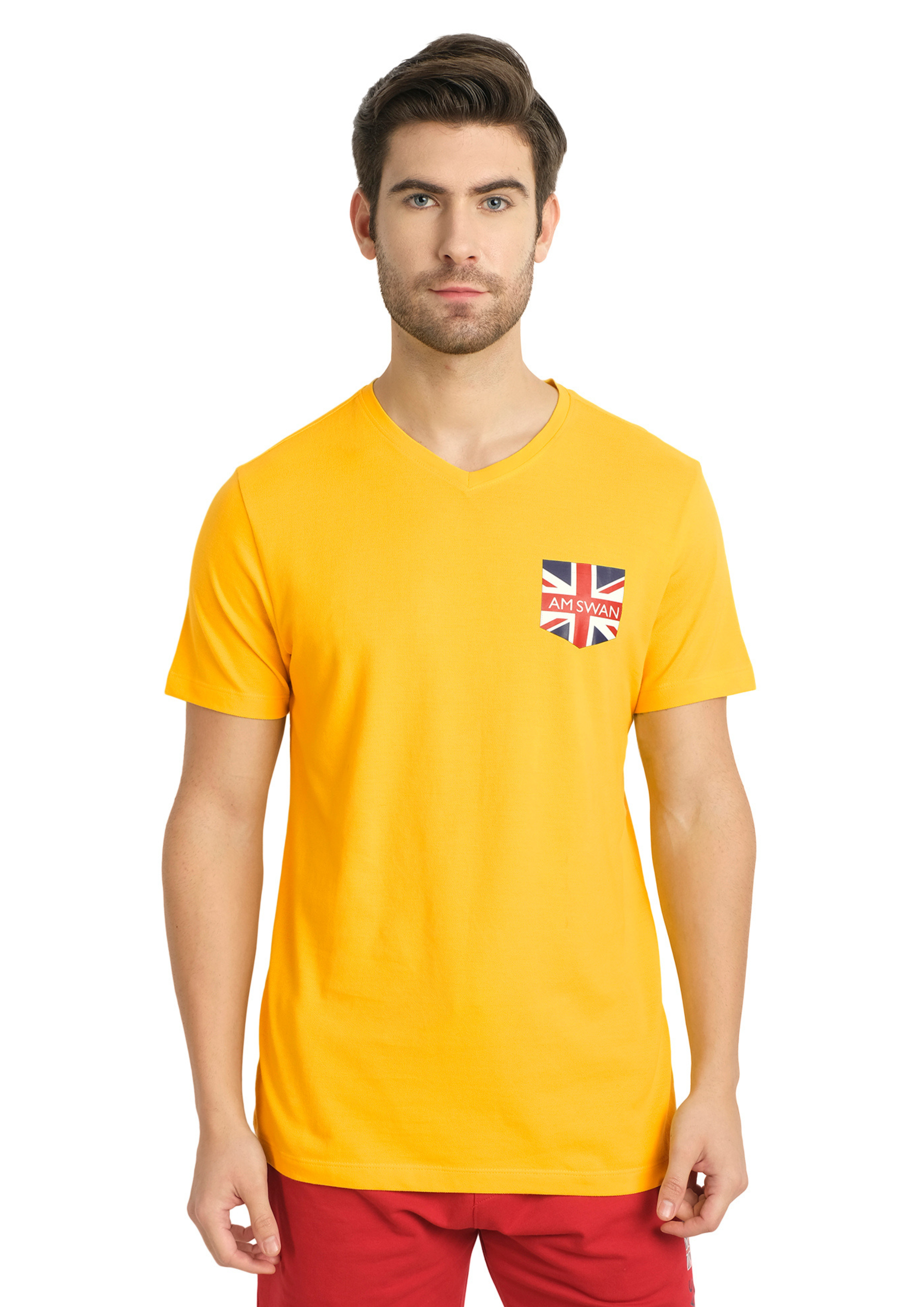 MENS PREMIUM COTTON PRINTED HALF SLEEVE CREW NECK T-SHIRTS