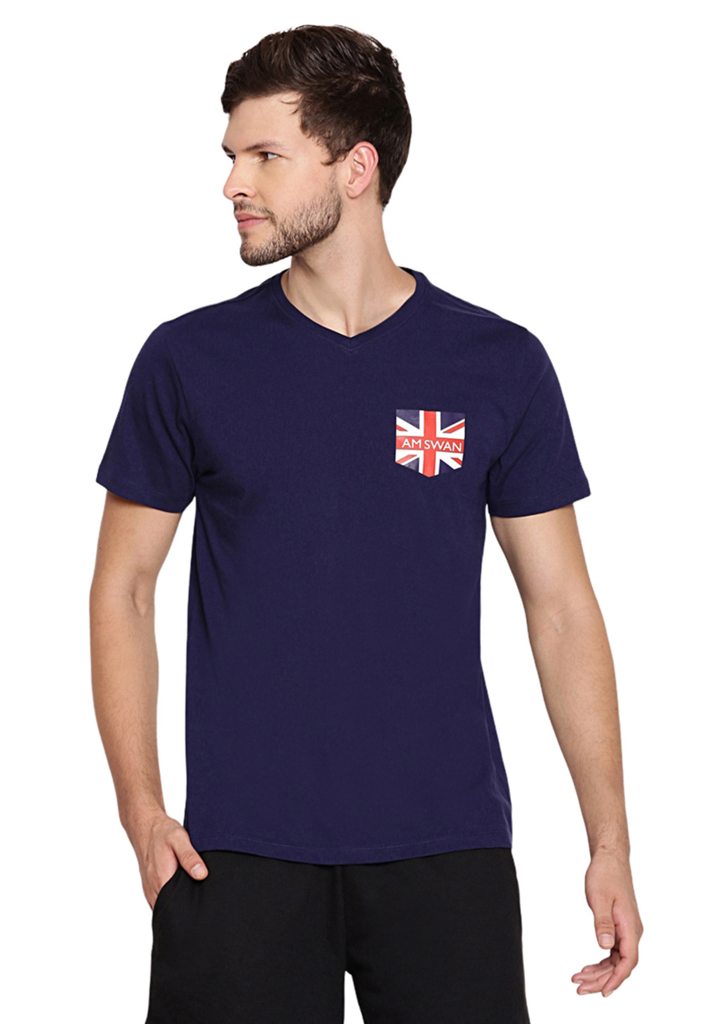 MENS PREMIUM COTTON PRINTED HALF SLEEVE CREW NECK T-SHIRTS