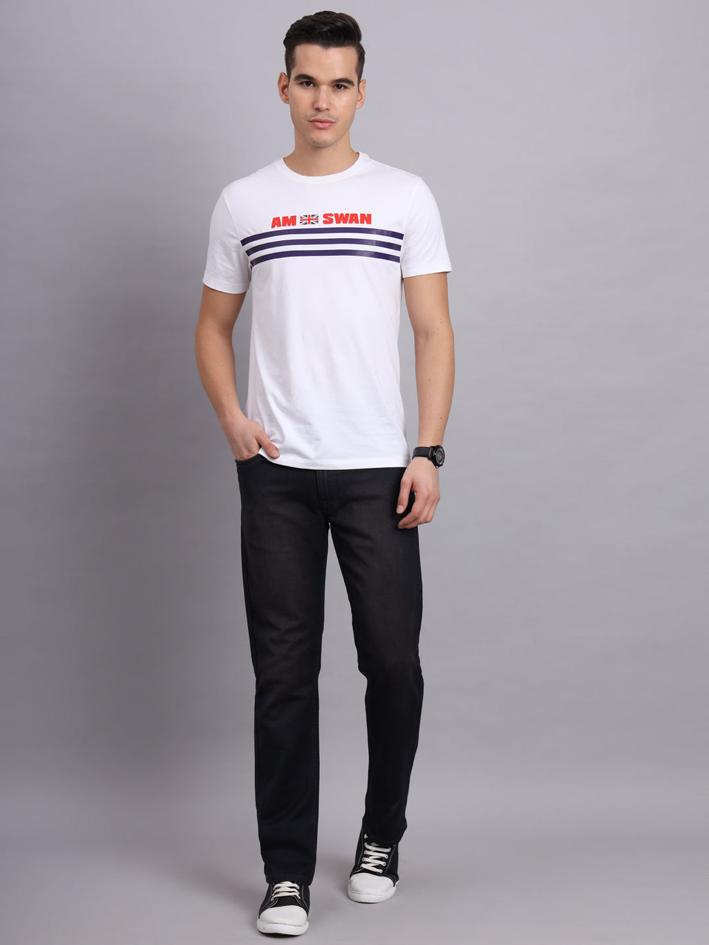 Amswan Charcoal Premium Jeans